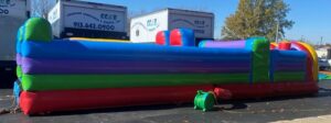 36' obstacle course setup