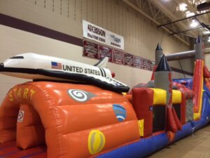 55' shuttle obstacle course at event2