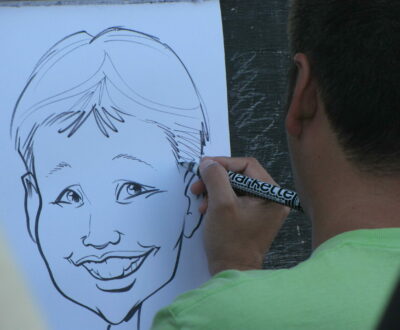 Caricature drawing