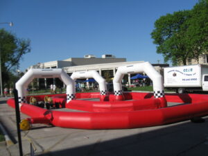 Extreme Race Track with safari carts