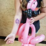 Glitter and balloons