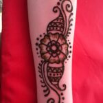 Henna Flower Arm