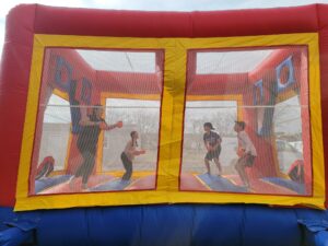 Jump N Score with kids