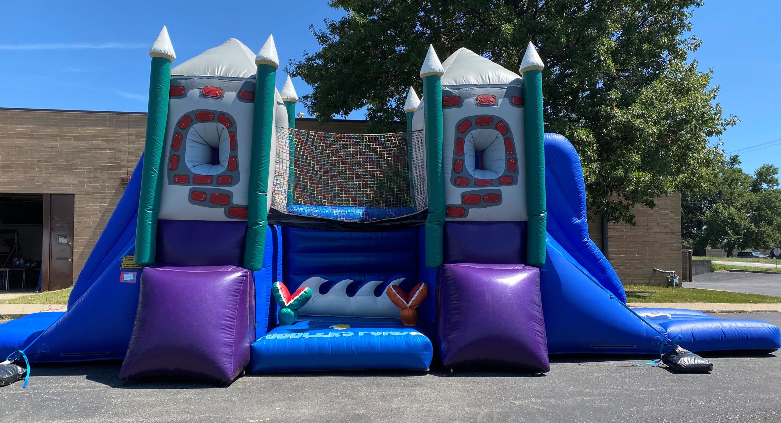 Kids Castle Slide