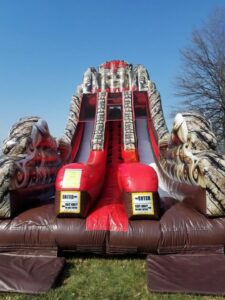 Lost Temple Slide set up