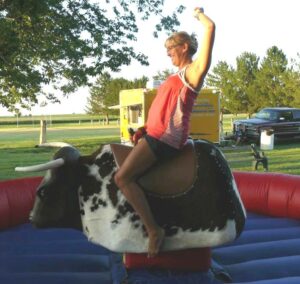 Mechanical bull Sondra
