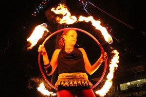 Hula Fire Dancers