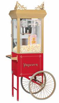 Popcorn Machine with Cart
