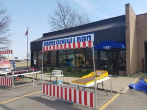 Midway game booth
