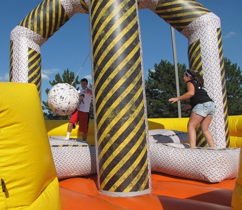 Wrecking Ball at School Field Day Event