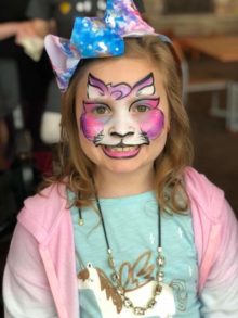 Face paint cat