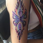Butterfly Arm Paint