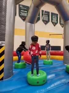 High Voltage Wrecking Ball with kids