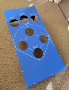 Baseball Baggo side