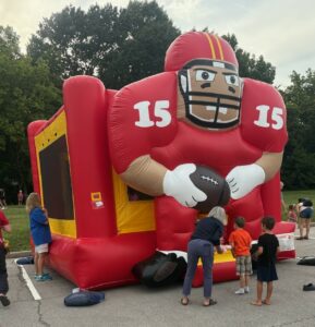 Football Bounce at event