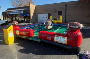 Mechanical FootBull crop front